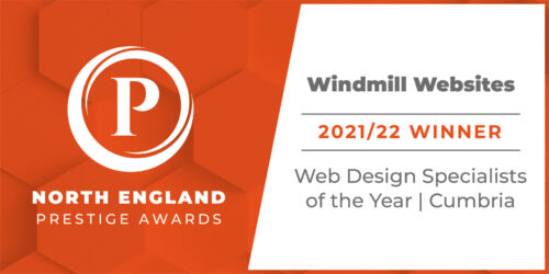 Award Winner! Web Design Specialist of the Year 21/22
