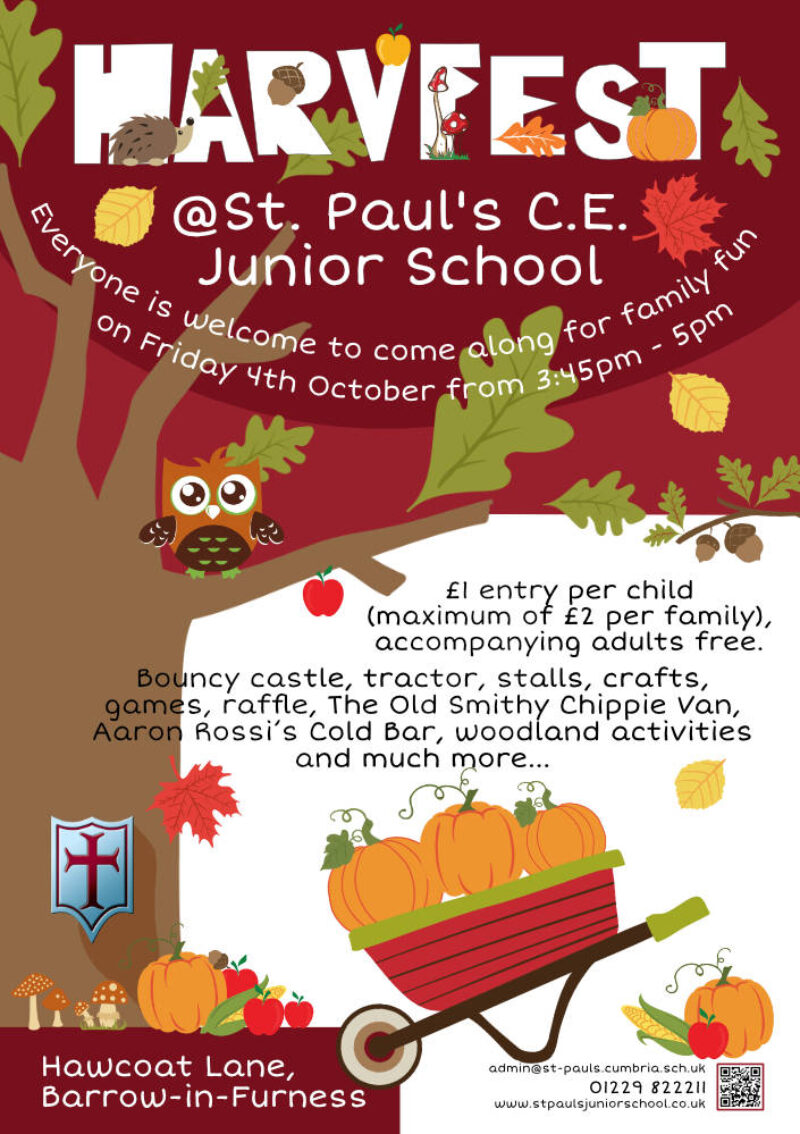 St Paul’s Junior School Autumn Fair Flyer
